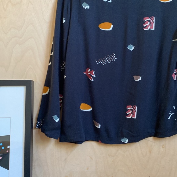 Nice Things | Abstract Matise Print Shirt 36 - Picture 7 of 7